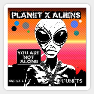 Funny Sci Fi 80'S Retro Aliens Magnet